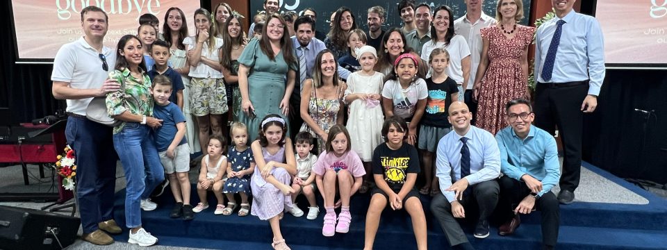 The Argentinian community in Singapore attended the local Seventh-day Adventist church after the congregation assisted a family from Argentina in distress. [Photo: Southern Asia-Pacific Division News]