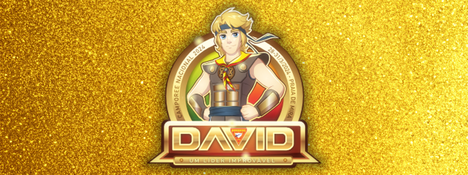 Customized exclusively for the National JA 2024 Camporee in Portugal, the Heroes app featured content about King David in the Bible. [Image: Heroes]