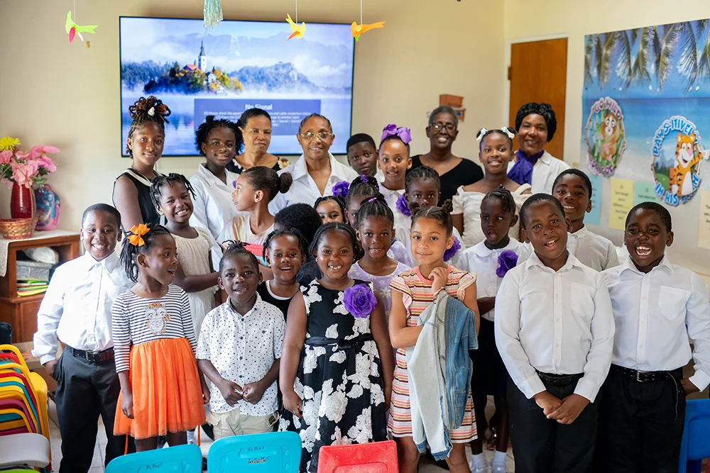 Fourteen Children Baptized at Vacation Bible School in St. Croix